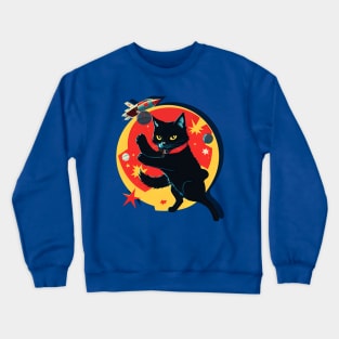 Yelena (Cats in Space) Crewneck Sweatshirt